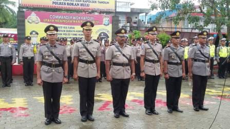 Hari ini, Tiga Perwira Sertijab di Polres Rohul